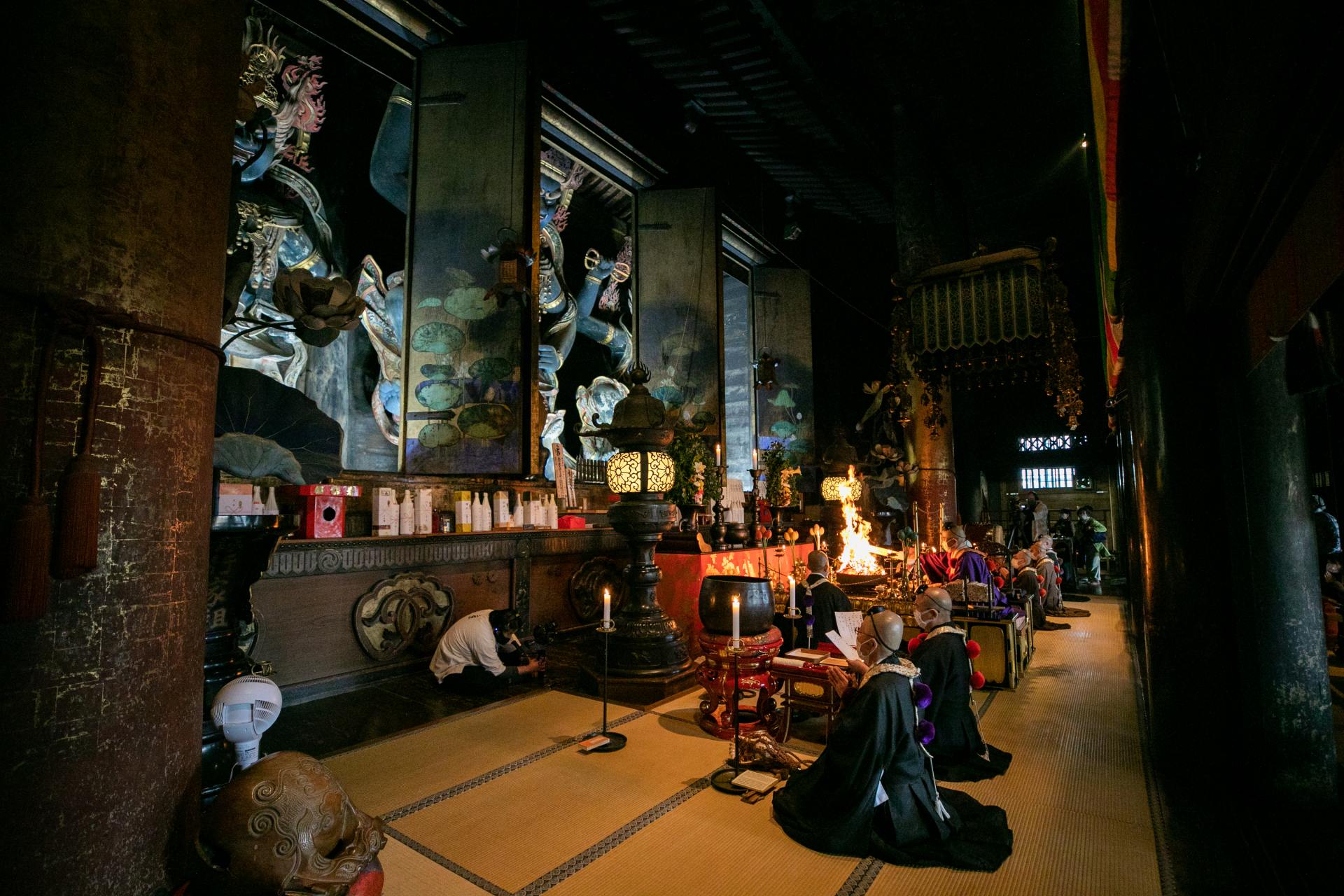 Si puede visitar durante el período de visualización especial, puede ver el principal objeto de culto, Kongo Zao Daigongen.
