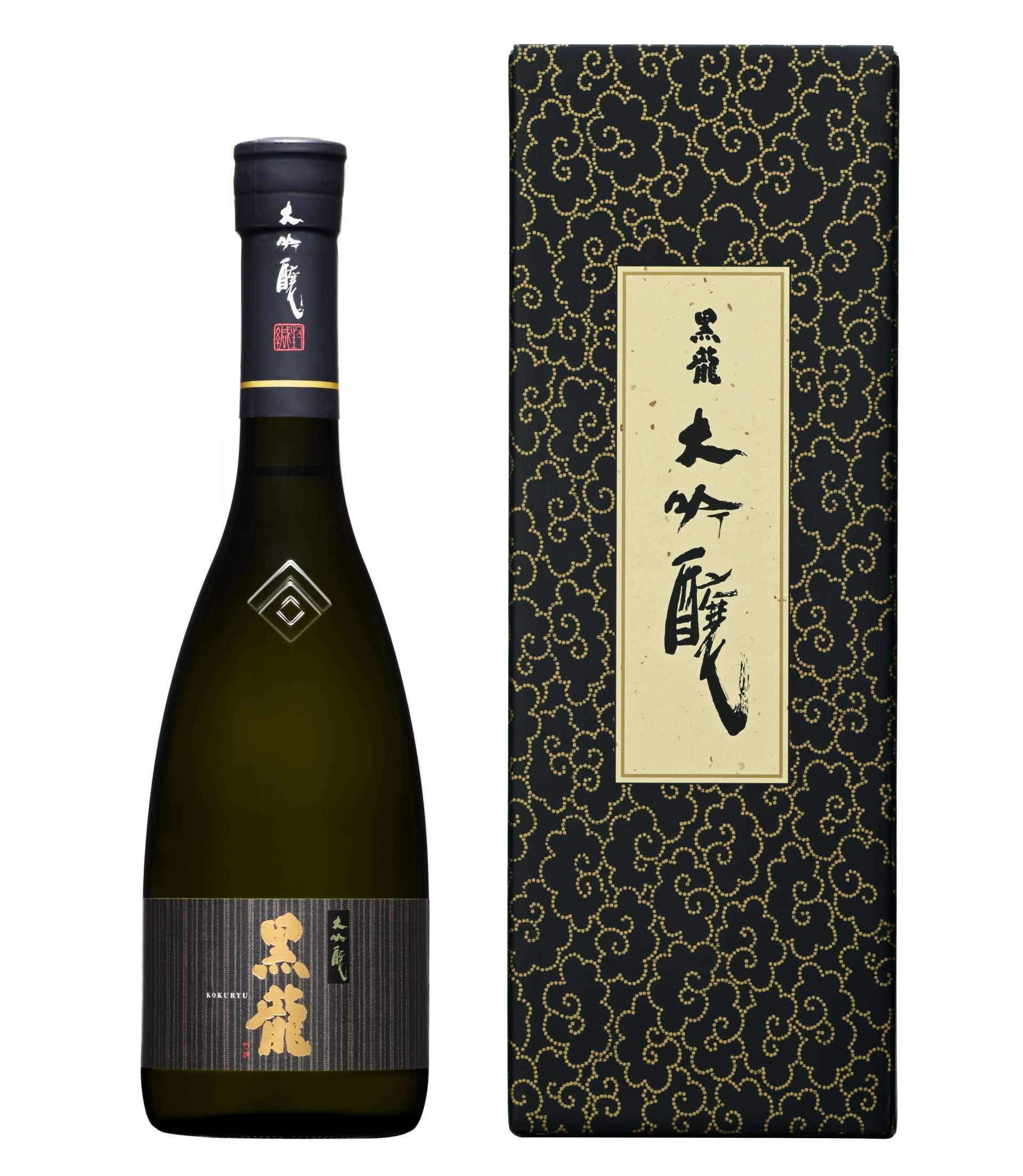 The quintessential "Kokuryu Daiginjo" is characterized by its supple taste and fine finish.