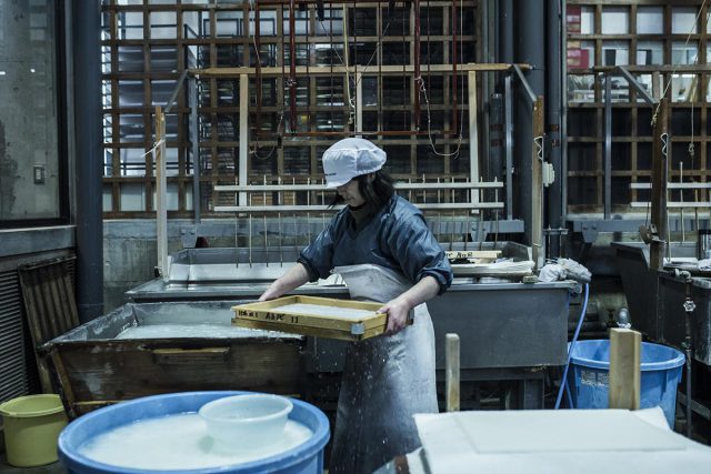 Experiencia de fabricación de Awa Washi y teñido de índigo - Centro de industria tradicional Awa Washi