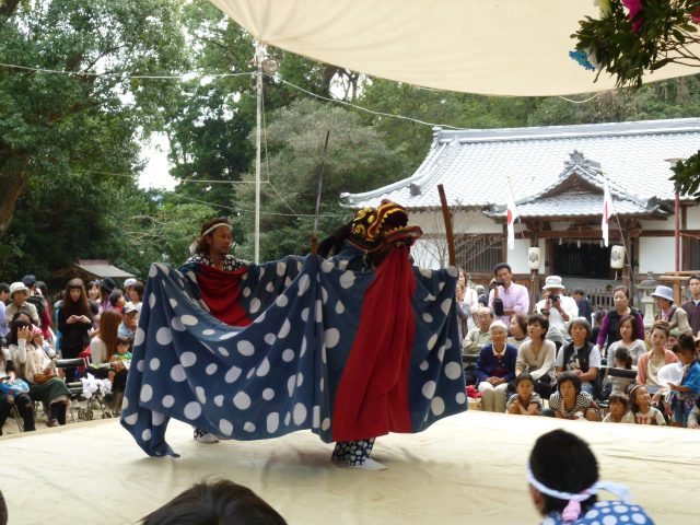 熊野山将神社一年一度的祭典