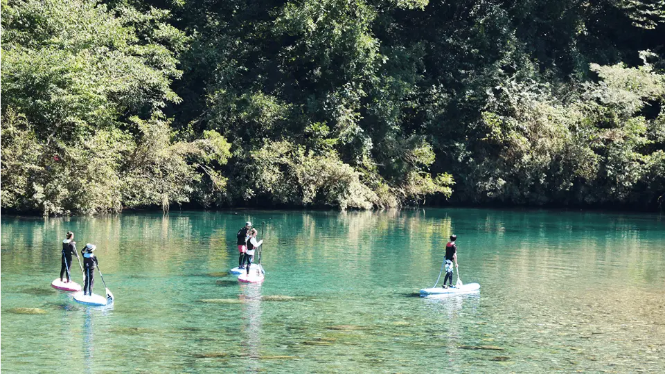 SUP along the Niyodo River