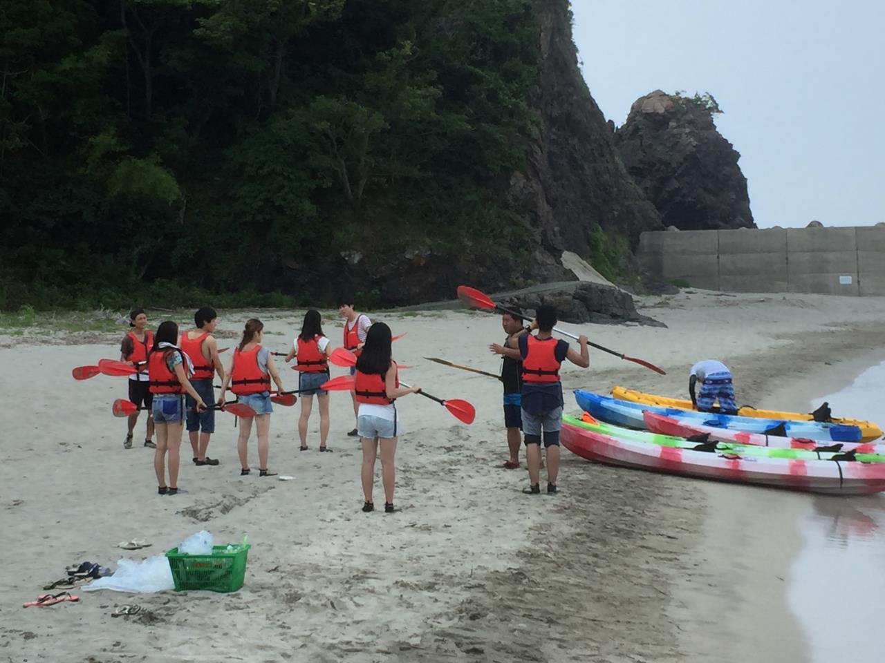 Ine sea kayaking experience at the "legendary place of Taro Urashima"