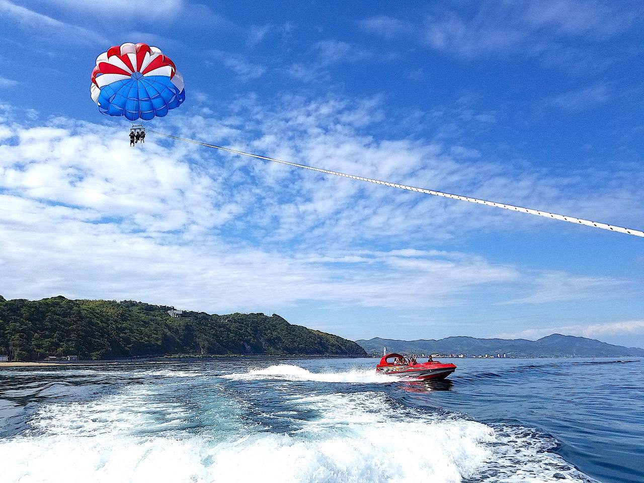 Jet Boating and Parasailing