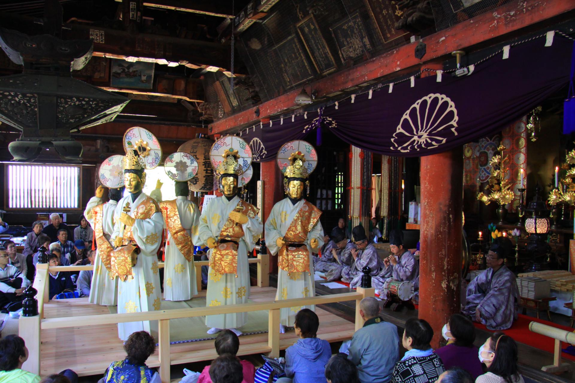 松尾寺の仏舞