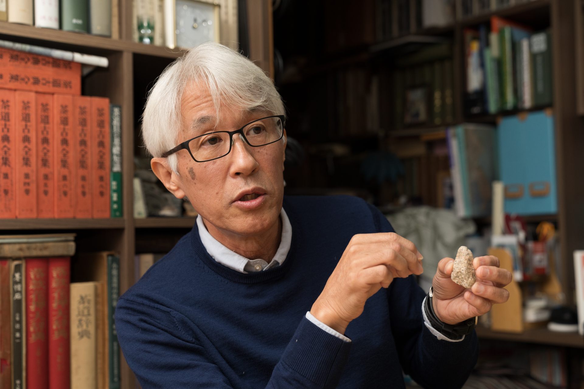 Chisao Shigemori, landscape gardener and president of Shigemori Garden Design Laboratory.