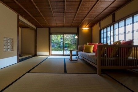 Shorinan, a private temple lodging in a corner of the vast grounds.
