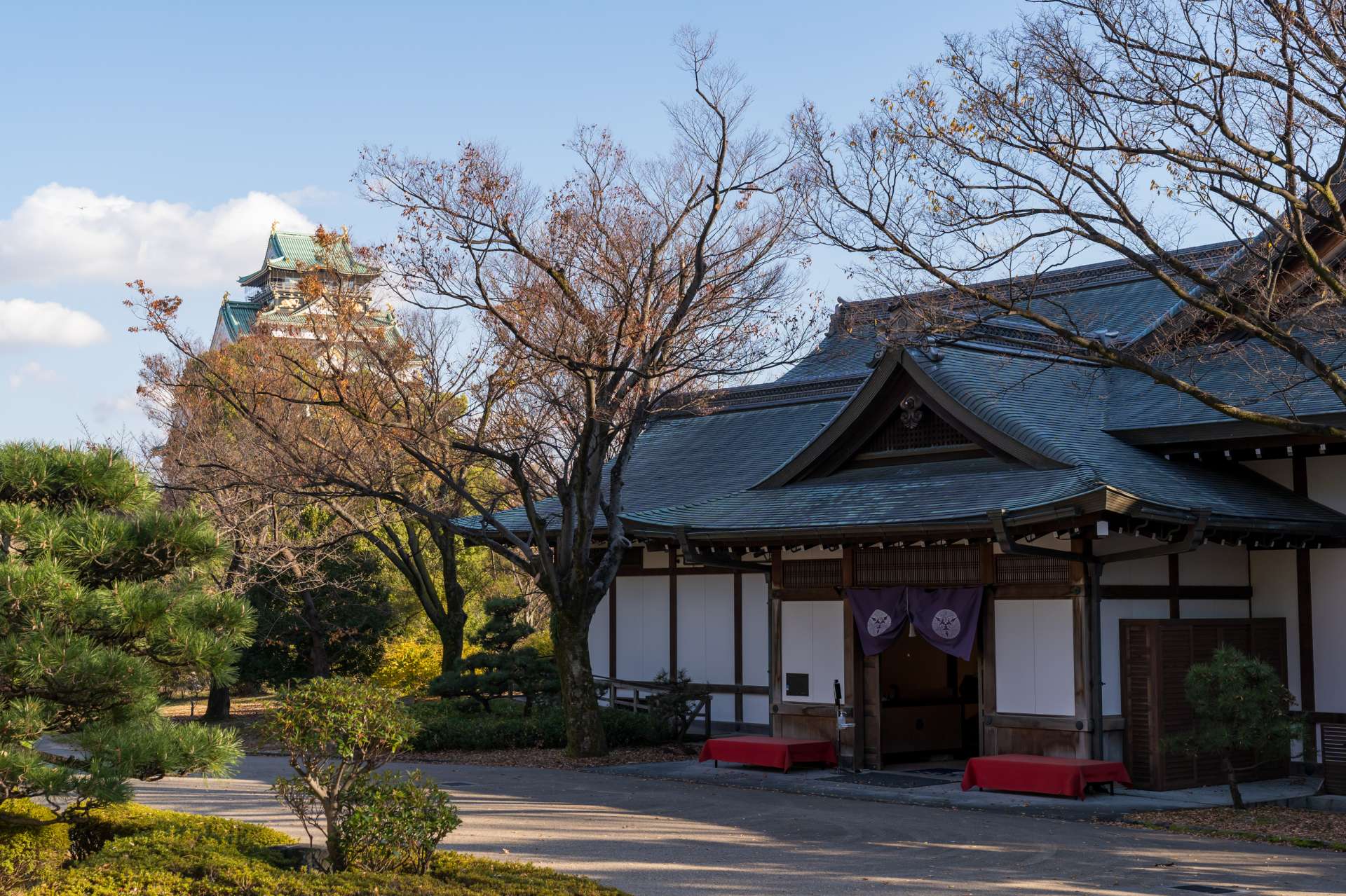 Osaka Geihinkan is a famous tea house that has welcomed world dignitaries from APEC and G20.