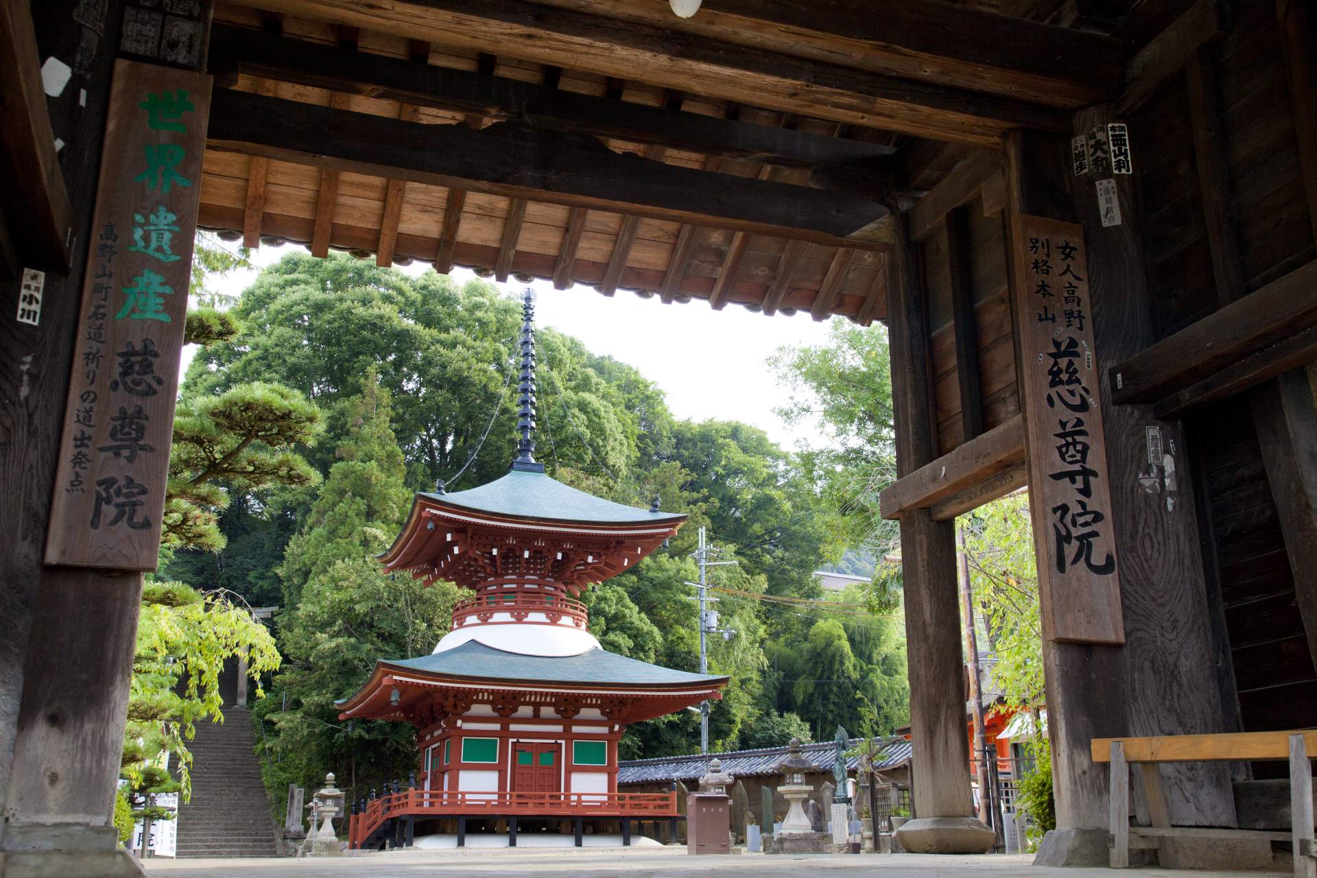 Temple Jison-in, connu pour la statue sacrée d'un Bouddha Maitreya assis. Cet endroit est particulièrement populaire auprès des femmes qui prient pour des enfants ou un accouchement en toute sécurité.