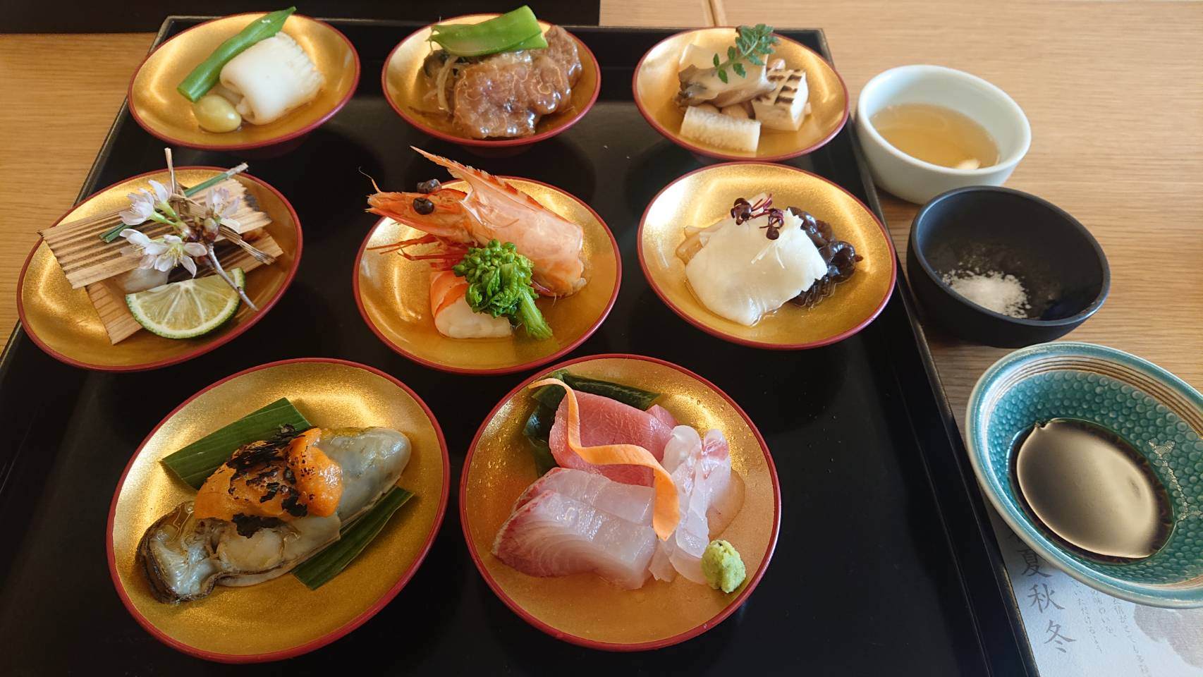 The Kishu-Tokugawa Family Feast, a recreation of the food offered as tribute to Tokugawa Yorinobu.