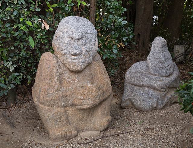 “Saruishi” of Takamatsuzuka Tomb: Monkey shaped statues in the Takamatsuzuka Tomb