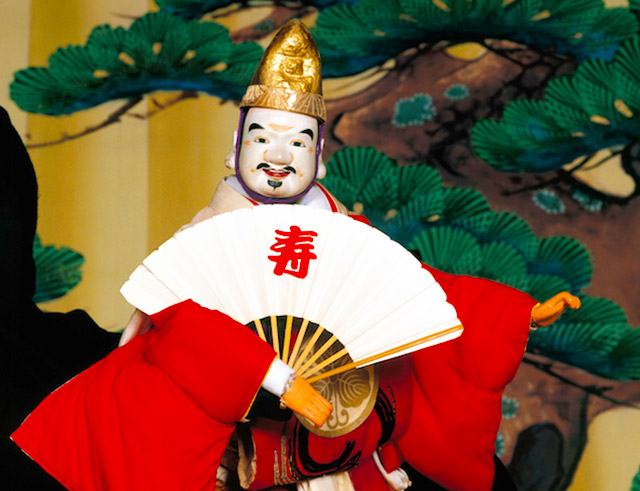 Awaji ningyogoruri (Japanese puppet show)