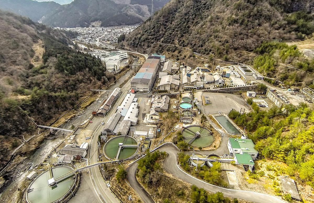 Silver carriage road and mining road going through Bantan:
73km long wheel track to trace back the memory of resource-rich Japan