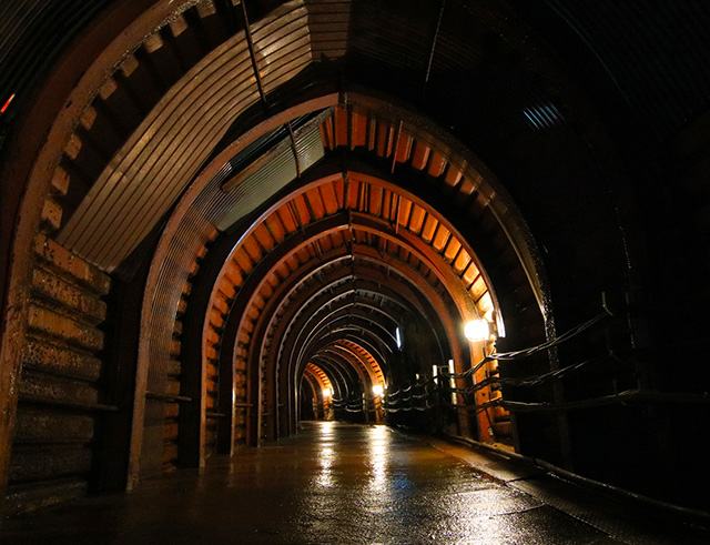 Tunnel of Ikuno mine
