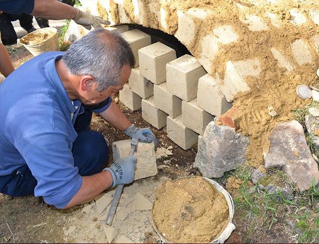 Techniques to make a kiln（Tanbayaki）