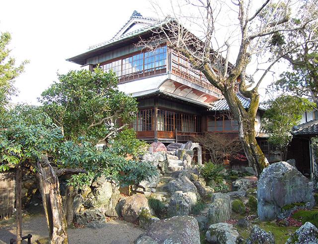 The Hamaguchi Residence“Gyofurou”(Three-story wooden building)