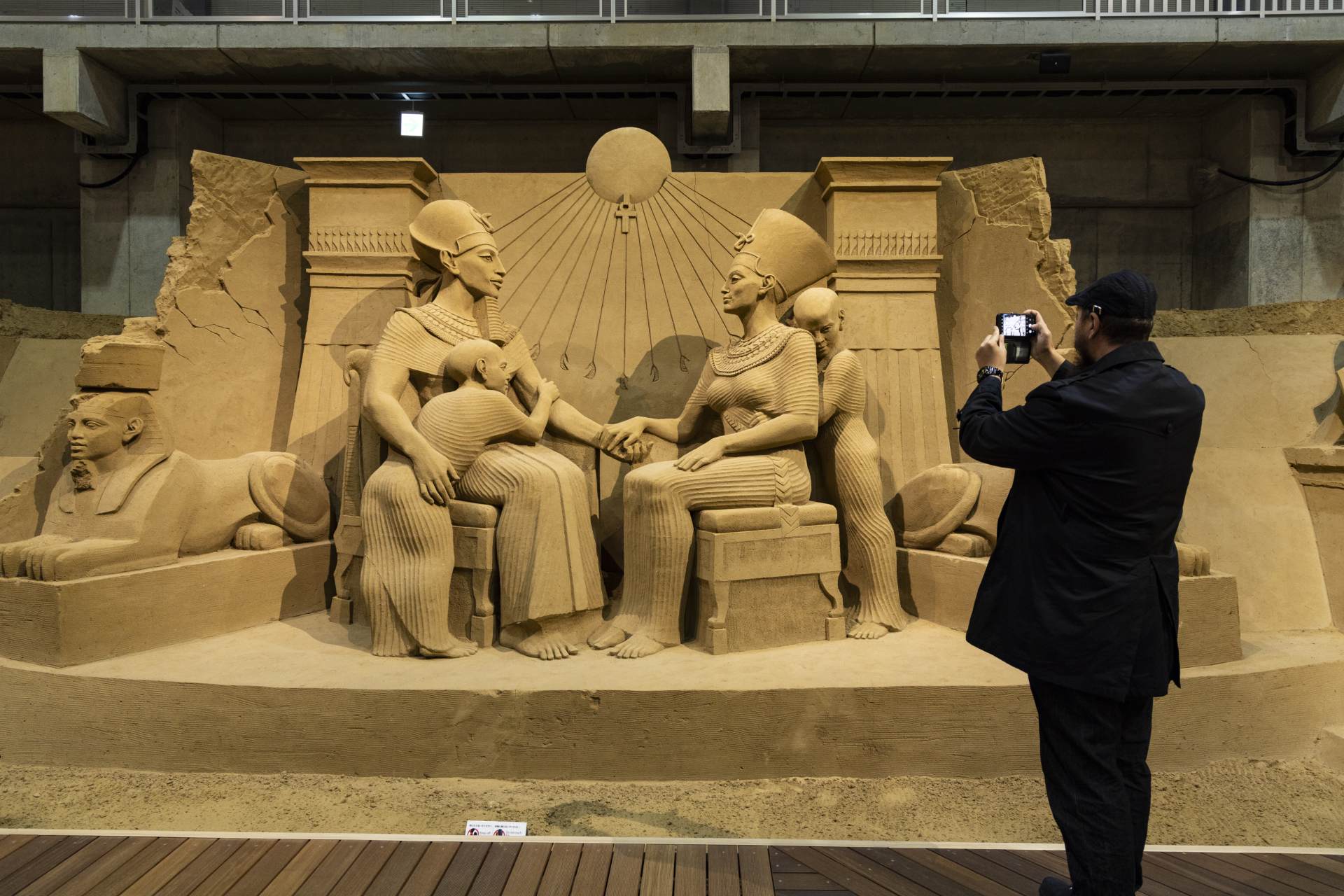The amount of detail in the sculptures, constructed with just sand, water, and time, is truly breathtaking.