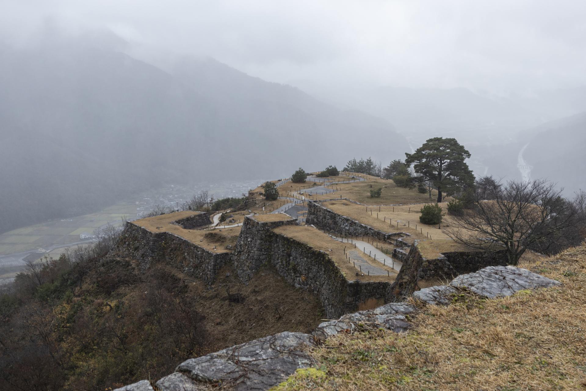 Takeda Castle Ruins.