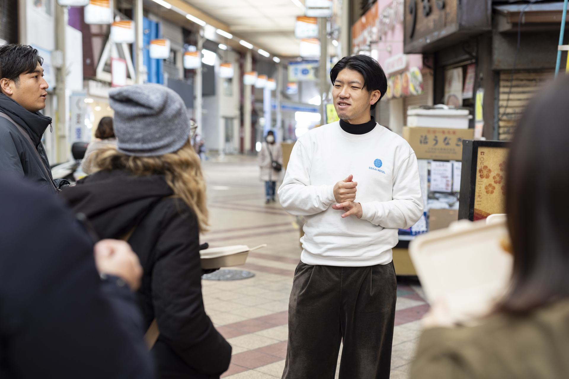 Learning about Fuse’s rich culture and community history. The staff at SEKAI Hotel are passionate about connecting their neighborhood with visitors from around the world.