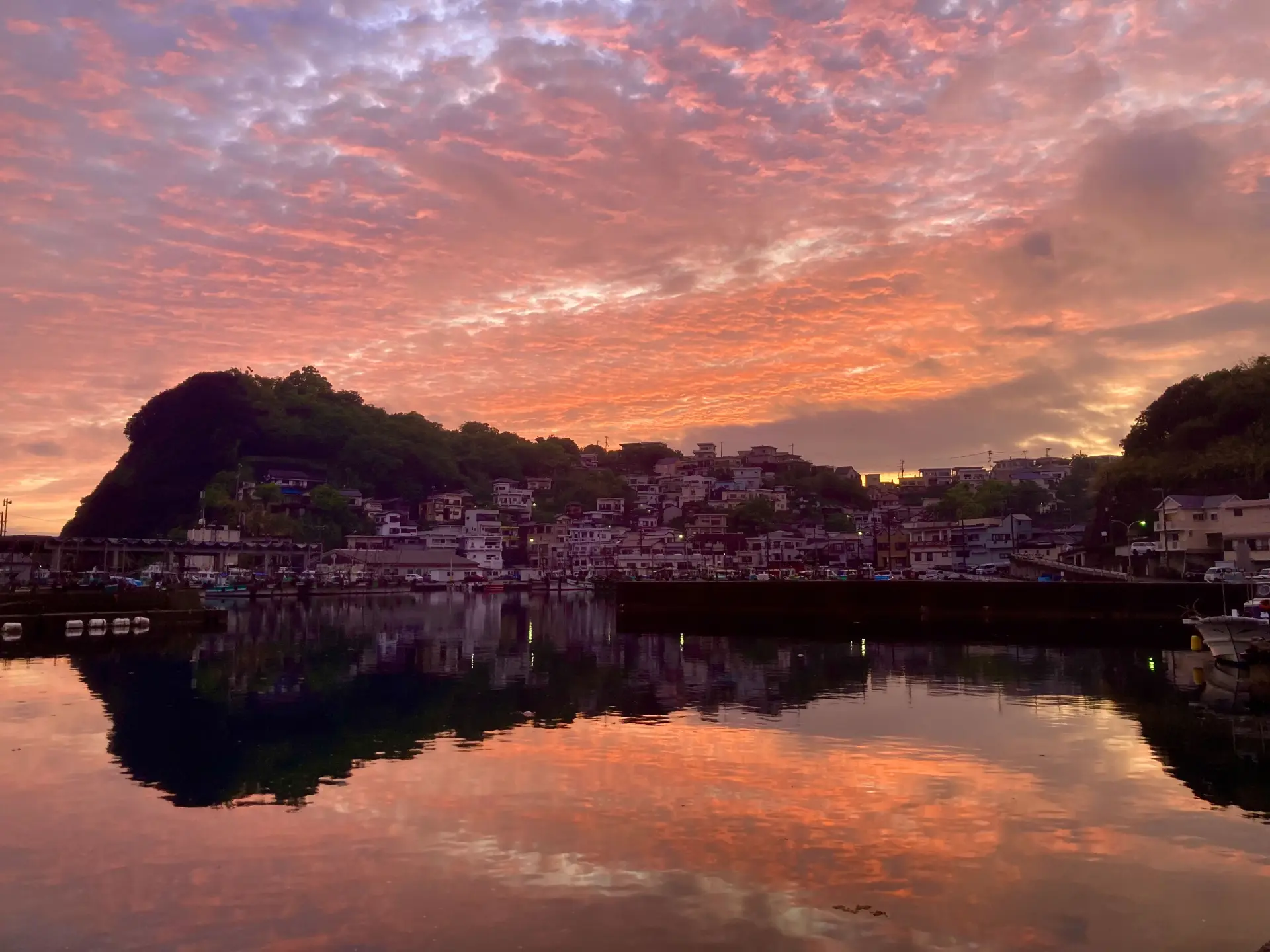 「雑賀崎の夕焼け」 YOSHI