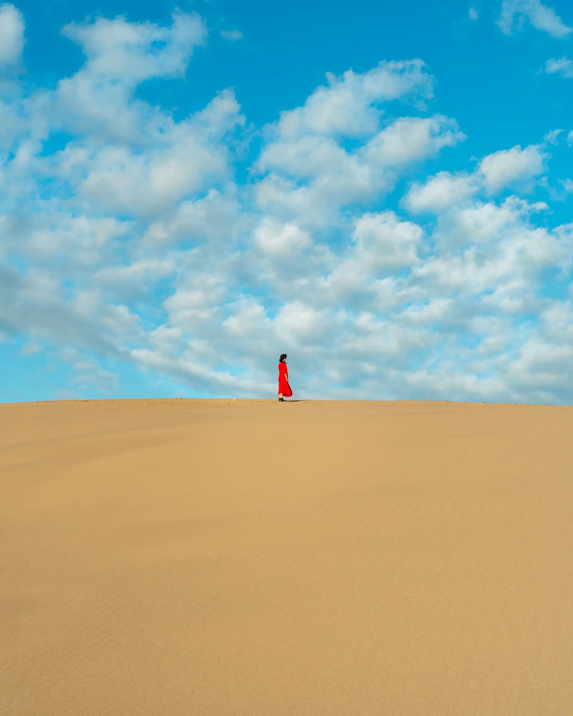 "Morning at Tottori Sand Dunes" by Yuko Kanno 