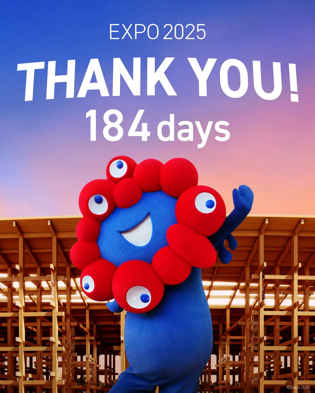 🔴🔵EXPO 2025 has closed !!!!🔵🔴