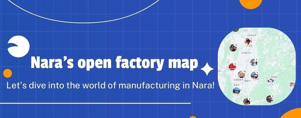 Nara's open factory map