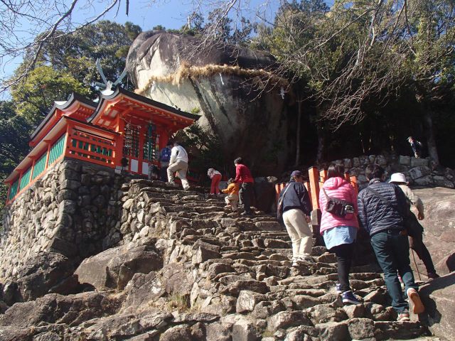 The Gotobiki-iwa Rock of Mt. Kamikurasan