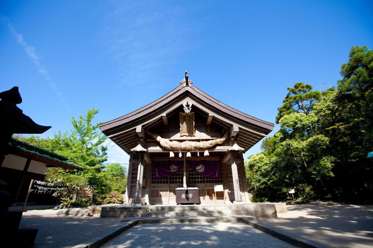 白兔神社及神社内