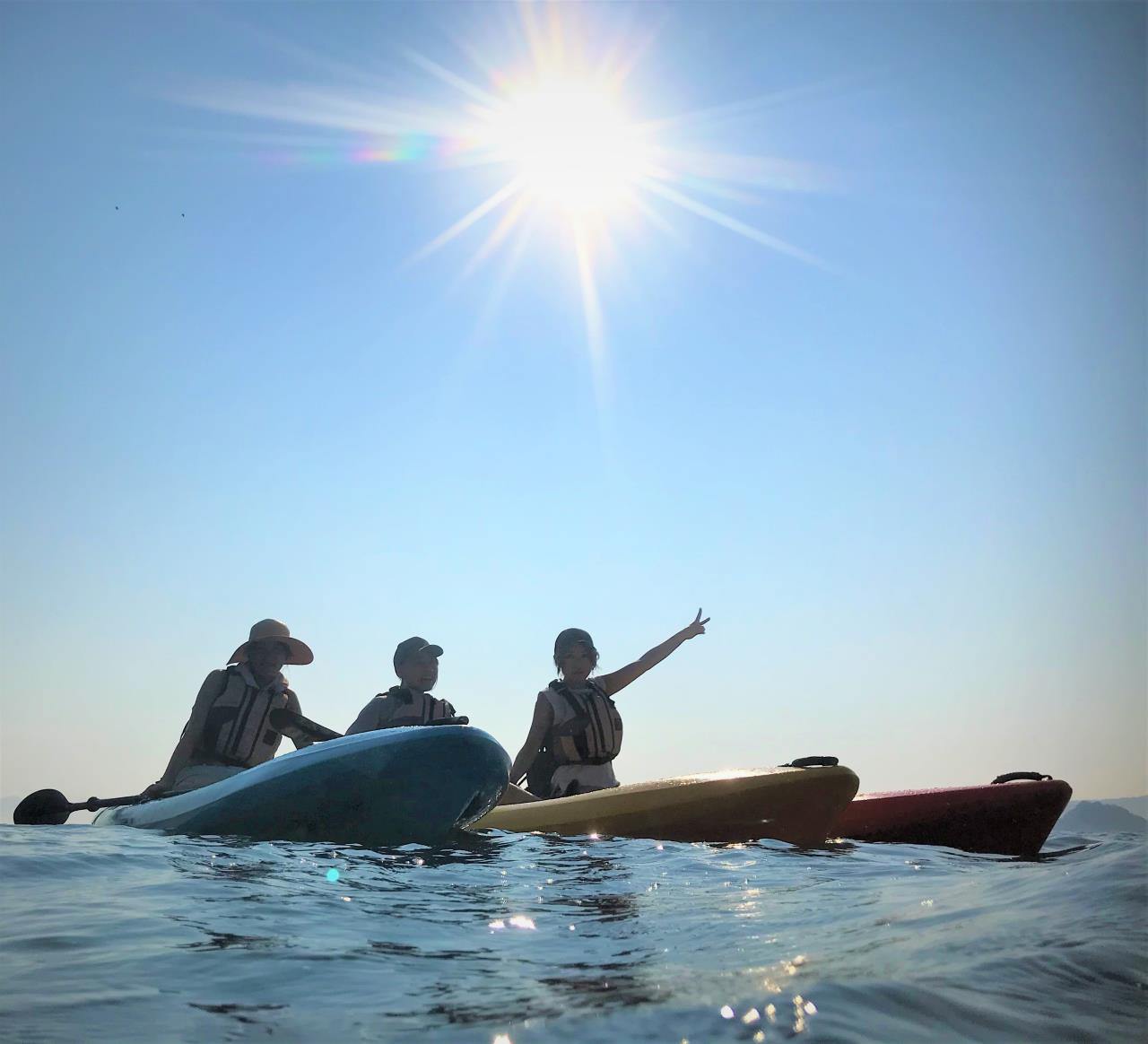 Sea Kayaking Tour with Views of the Naruto Straits and the Open Sea—Awaji Janohire Outdoor Resort