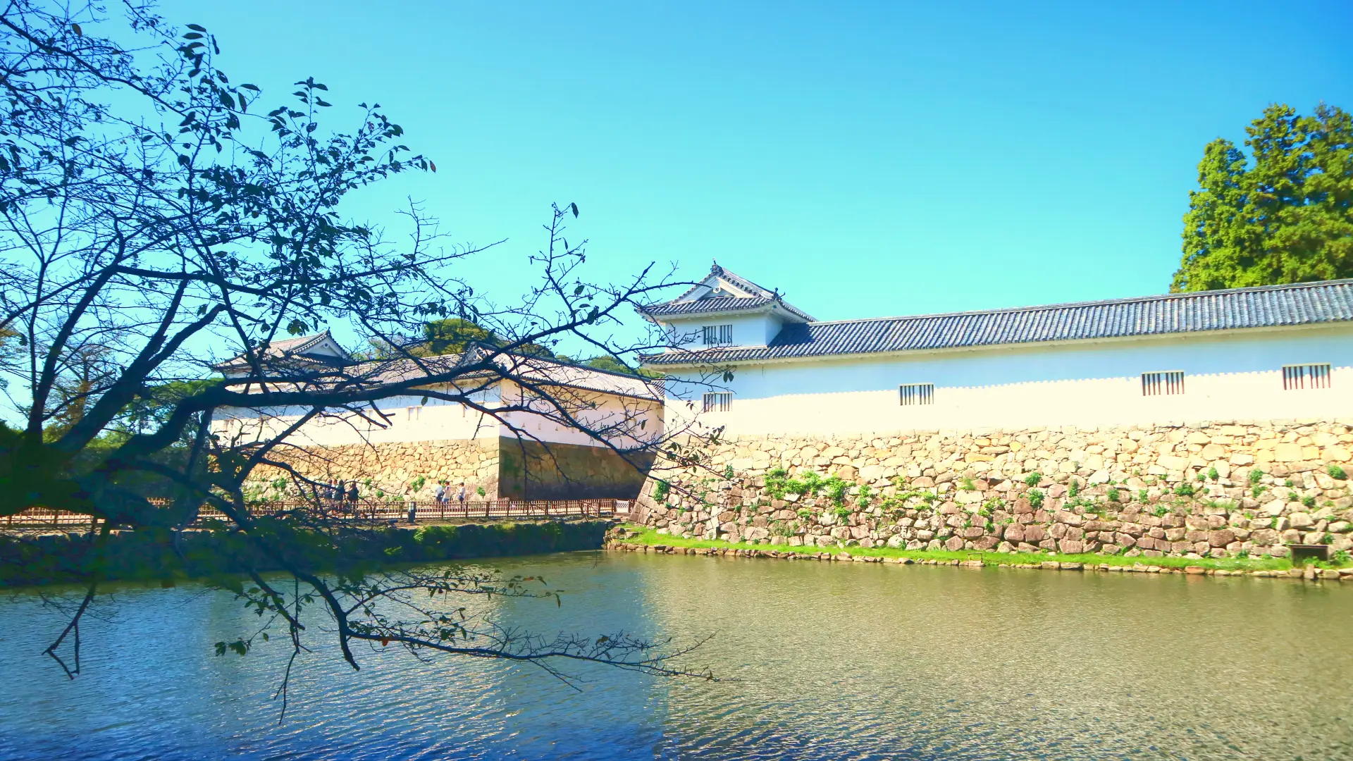 The turrets are also still carefully preserved as a cultural asset.