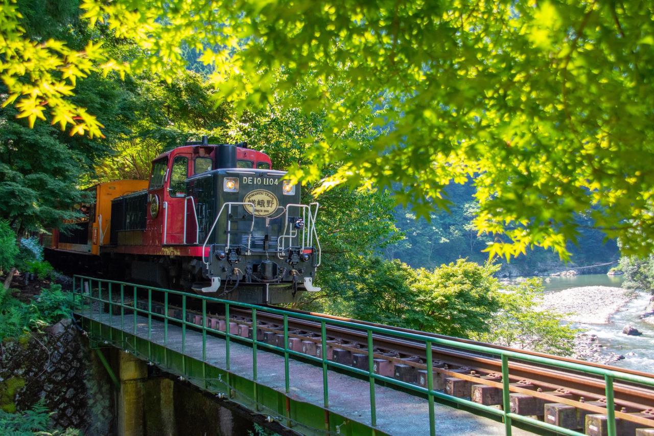 Train romantique de Sagano