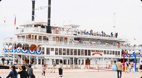 Special Fare for the Michigan Cruise and Chikubushima Cruise atop Lake Biwa