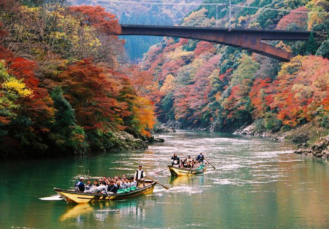 Promenade en bateau sur la rivière Hozu