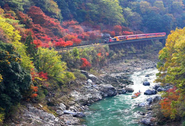 A 16 km, 2-hour journey to connect you with nature - Hozu-gawa River ...