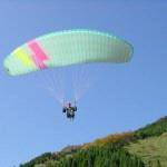 Paragliding (Hachikita Tourism Association)