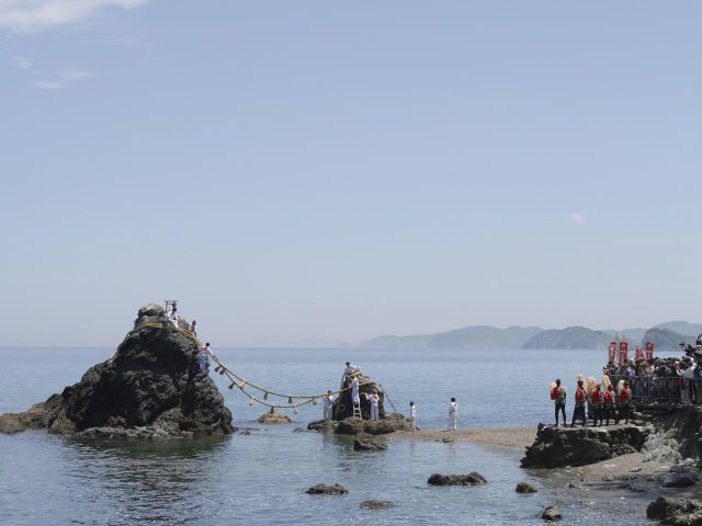 Ritual Meotoiwa Daishimen Nawabari (primavera)