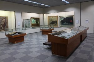 京都市立芸術大学芸術資料館陳列室風景