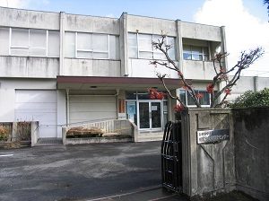 長岡京市埋蔵文化財調査センター入り口