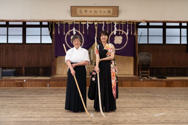 日本伝統の武道「なぎなた」体験