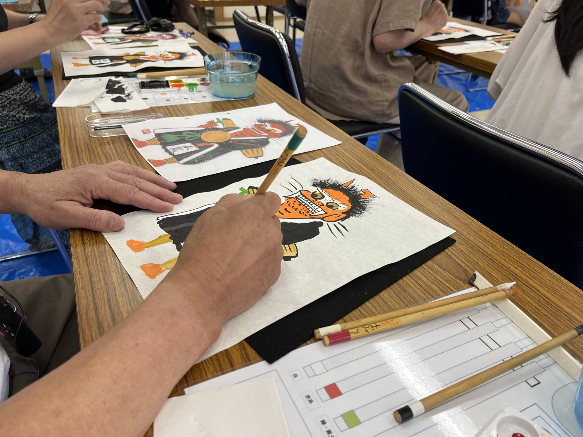 江戸時代の東海道大津宿名産、民俗絵画「大津絵」体験 - 見どころ