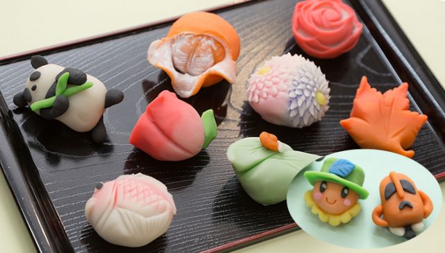 和文化を楽しもう　和菓子作り体験