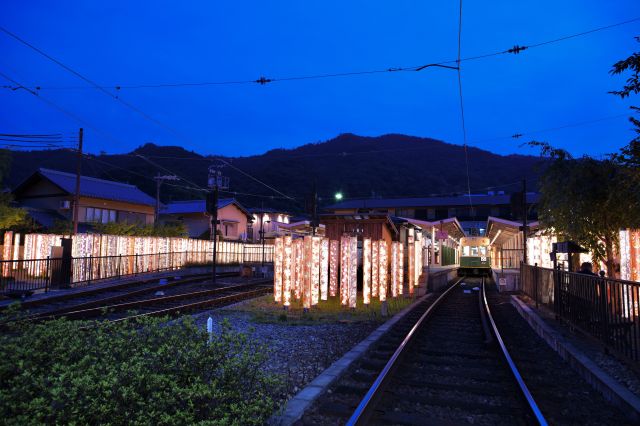 Randen Arashiyama Station
（C）京福電気鉄道