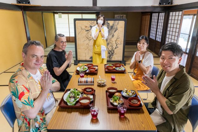 Private 1-day food culture tour: Buddhist Temple Cooking and Immersive Brewery Town Walk Near Lake Biwa