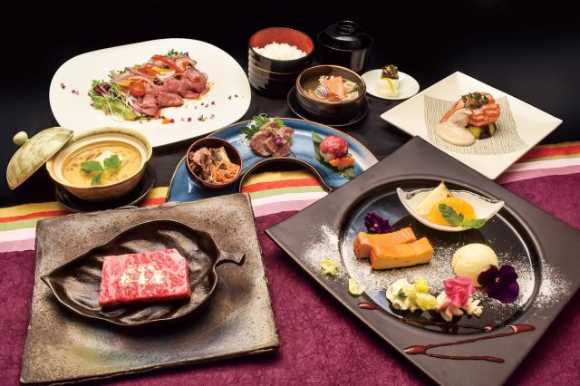 Murasakishikibu Omi Beef Course and Tea Ceremony Exprience Plan