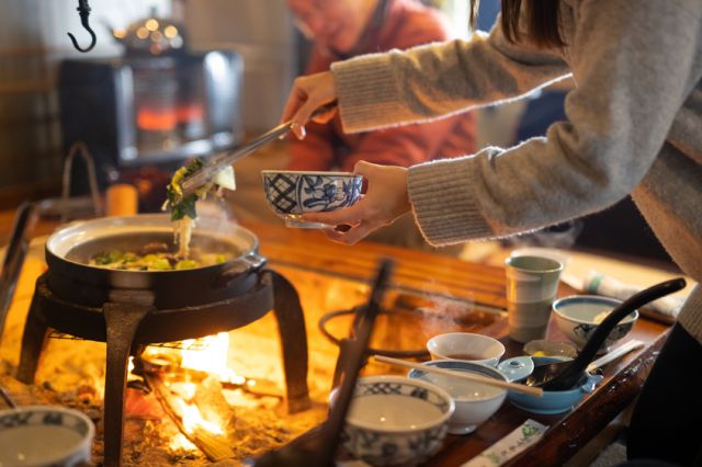 Lunch
（C）一般社団法人南丹市美山観光まちづくり協会