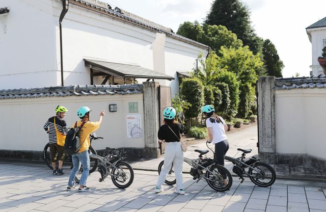 城下町散策でレトロな建物を発見