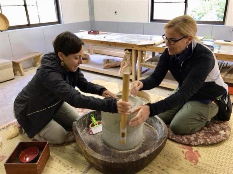 [Old style soba making experience/Iya] Authentic experience starting from grinding the flour! Iya soba and wild vegetable lunch included