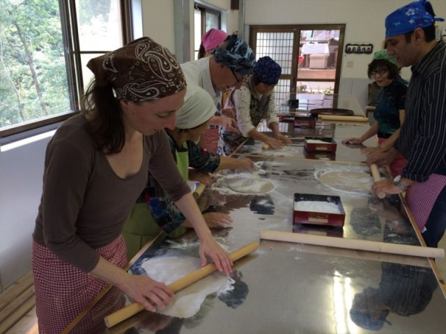 A fun buckwheat-milling experience