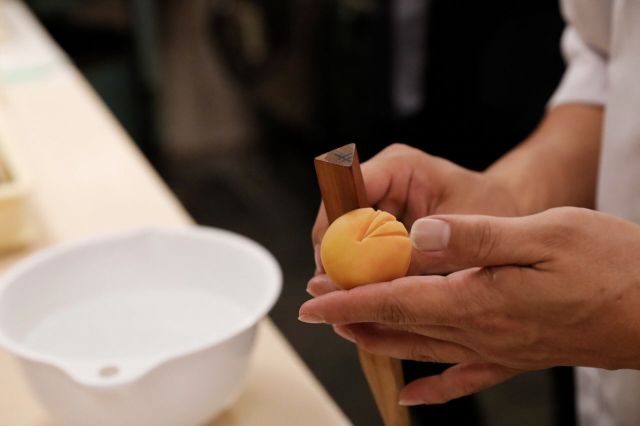 体験で制作する和菓子の一例