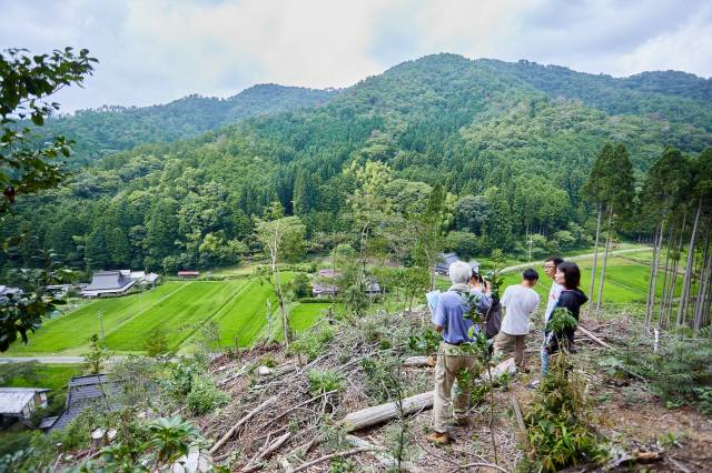 Village—experience a sweeping vista of Maruyama Village